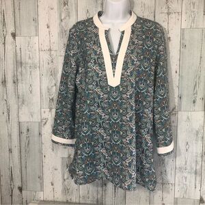 Peter Millar Lisa Paisley SPF 50+ Tunic Large